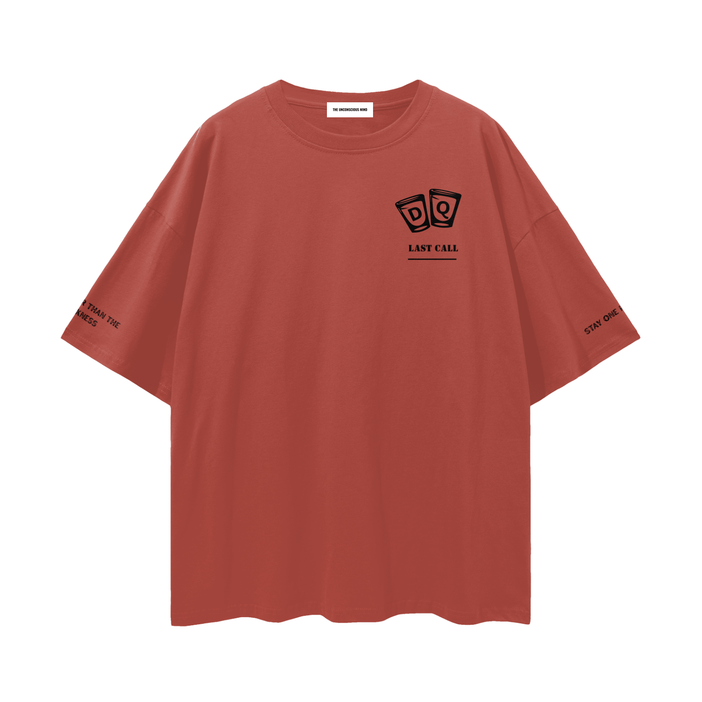 Last call for silence Drop Shoulder T-Shirt