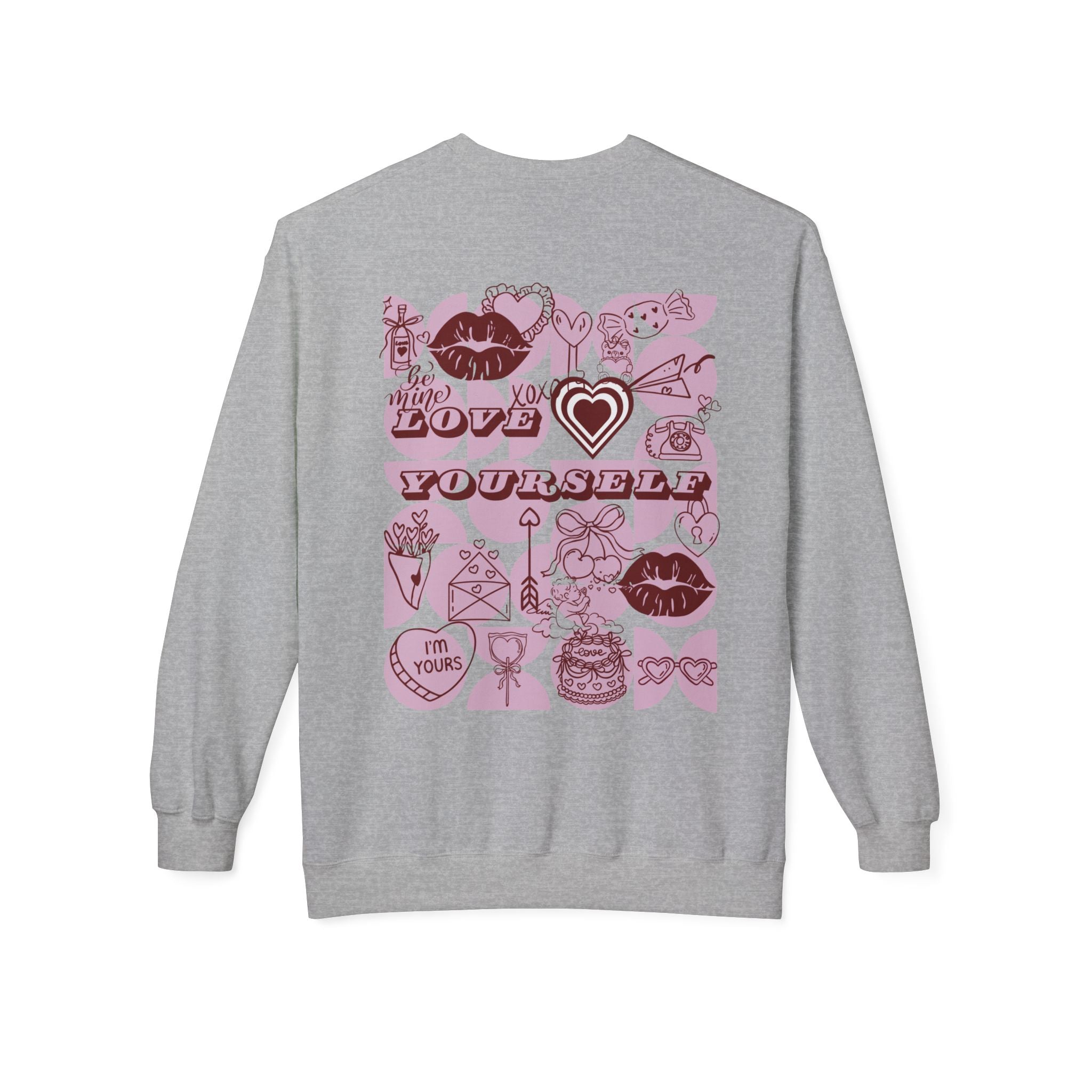 Love Yourself Fleece Crewneck Sweatshirt