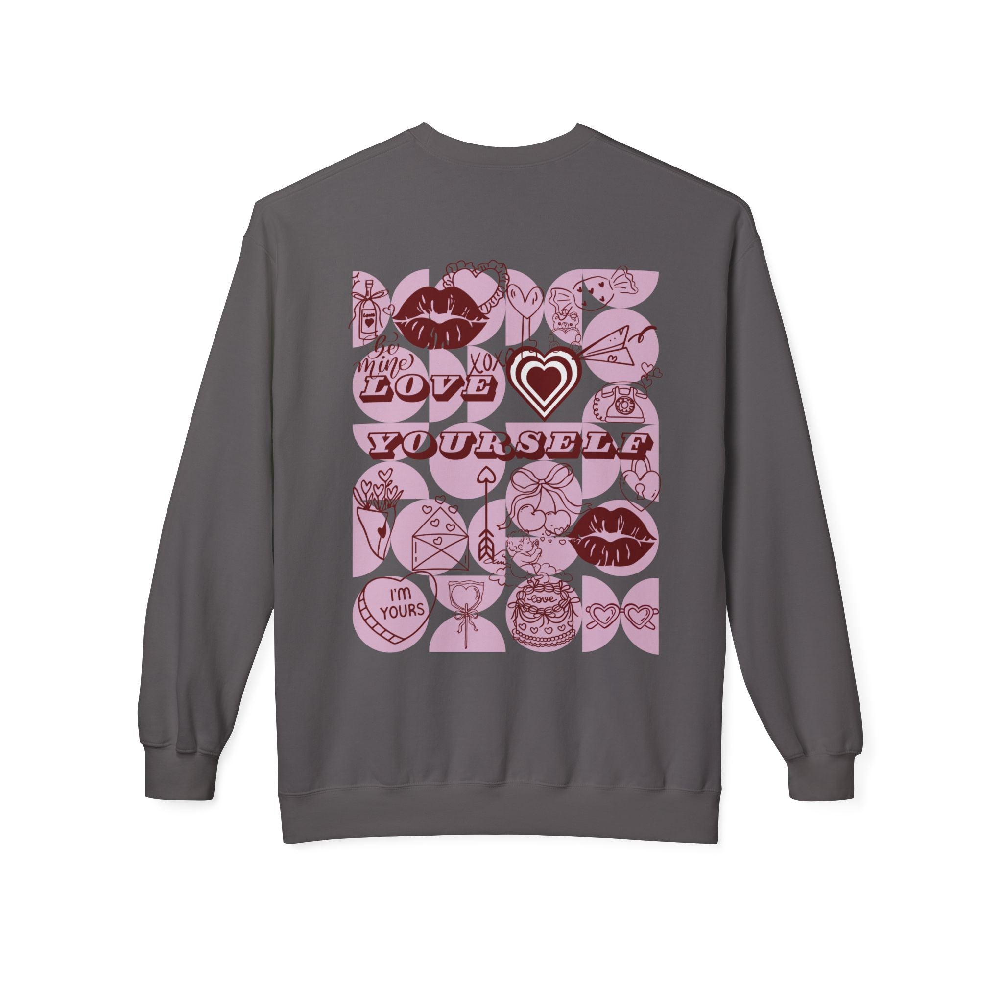 Love Yourself Fleece Crewneck Sweatshirt