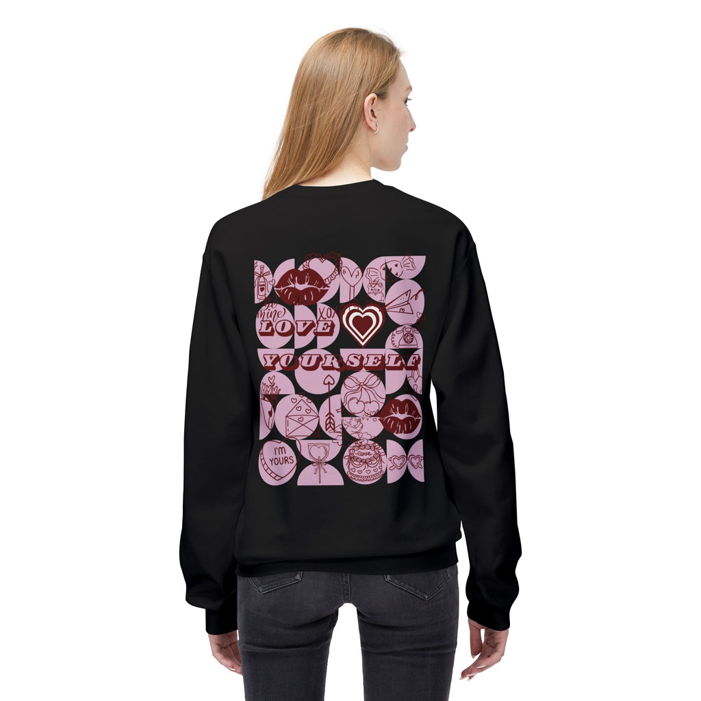Love Yourself Fleece Crewneck Sweatshirt
