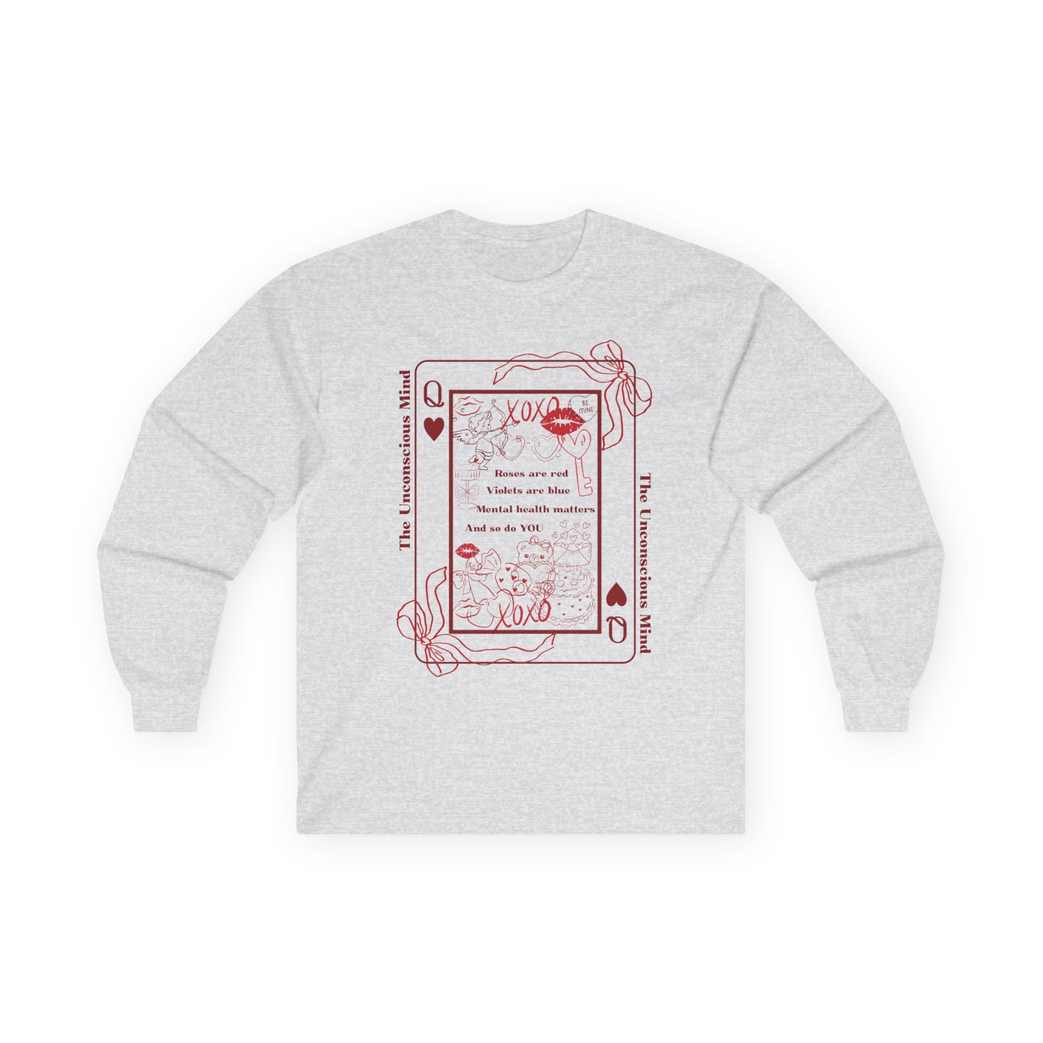 Queen Valentine Long Sleeve Tee