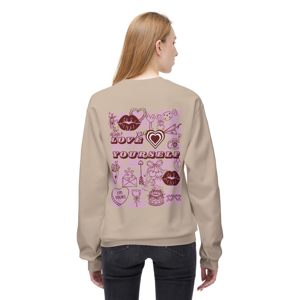 Love Yourself Fleece Crewneck Sweatshirt