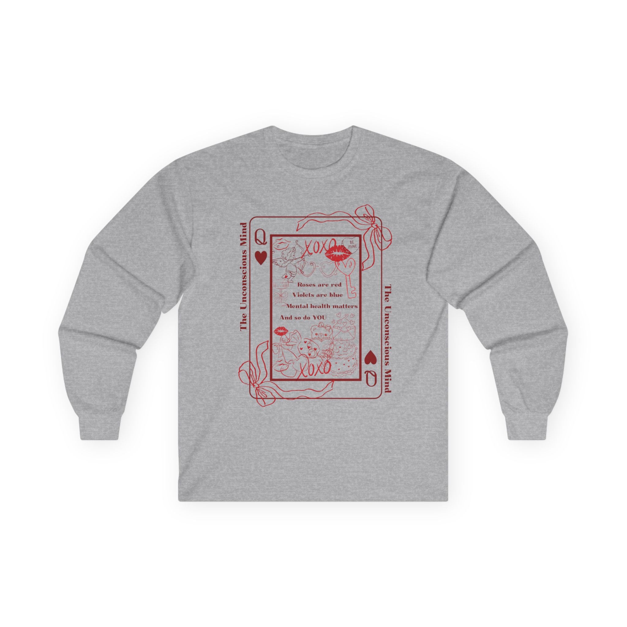 Queen Valentine Long Sleeve Tee