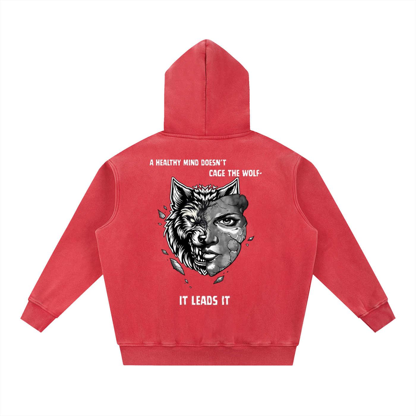 Strength Within Fleece Oversize Hoodie