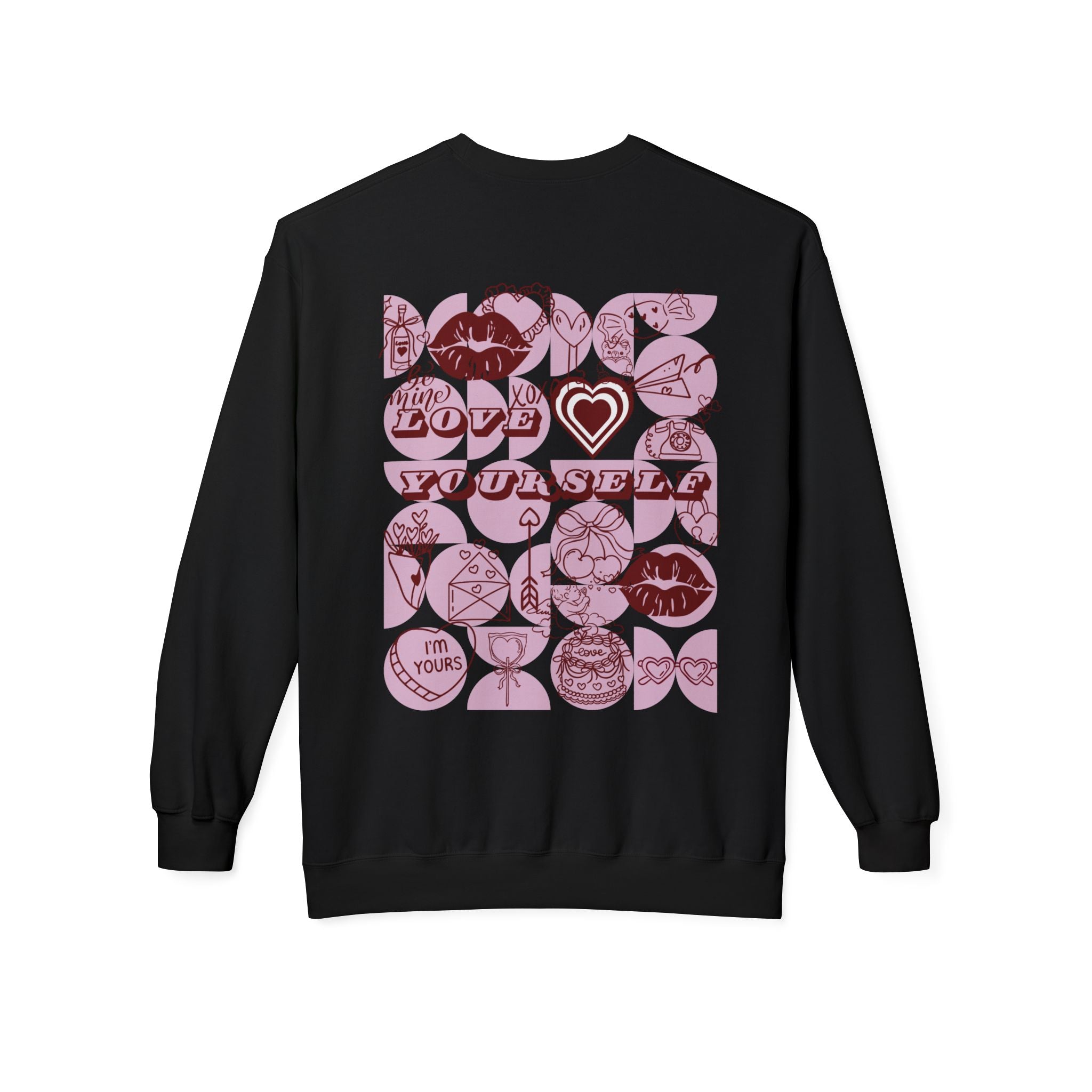 Love Yourself Fleece Crewneck Sweatshirt