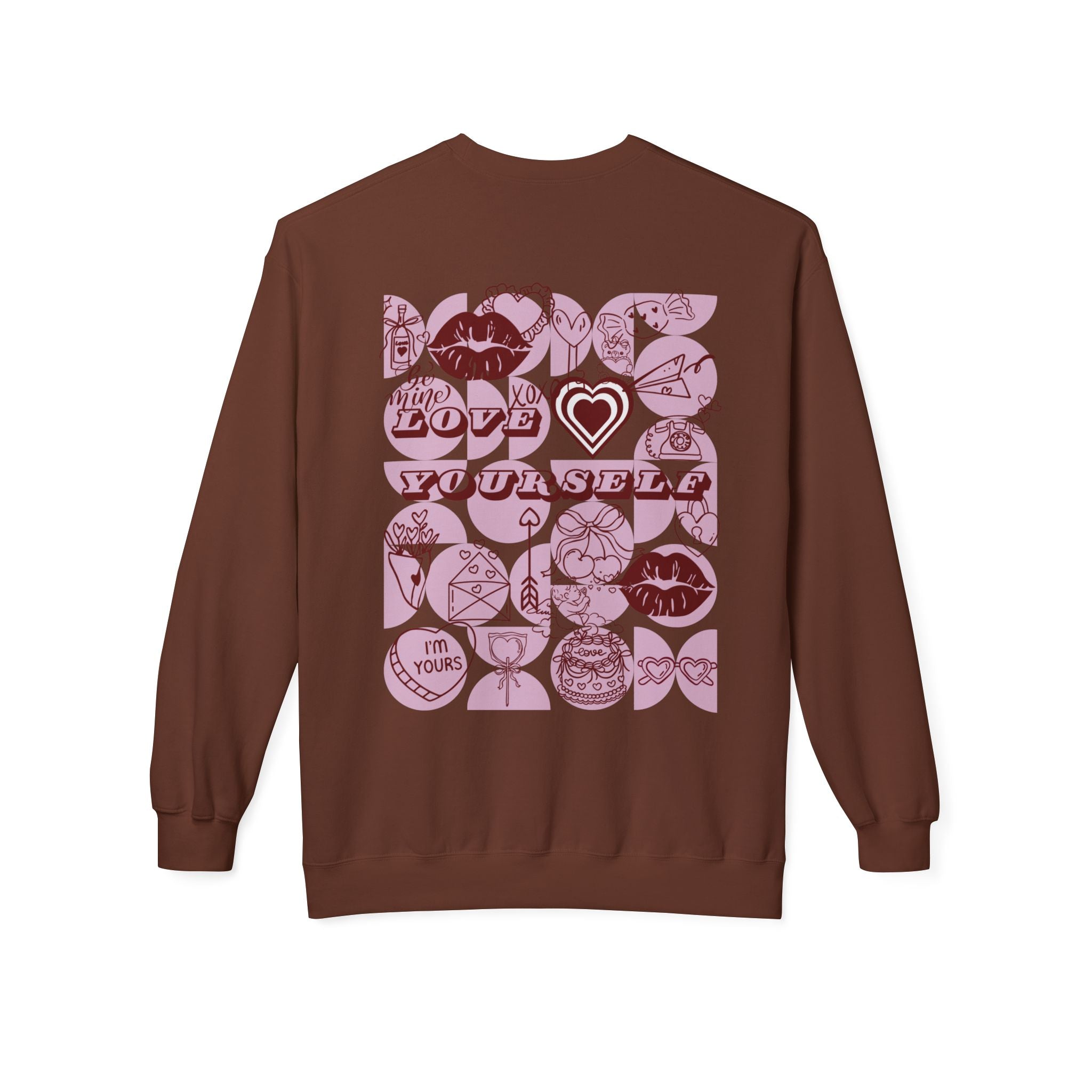 Love Yourself Fleece Crewneck Sweatshirt