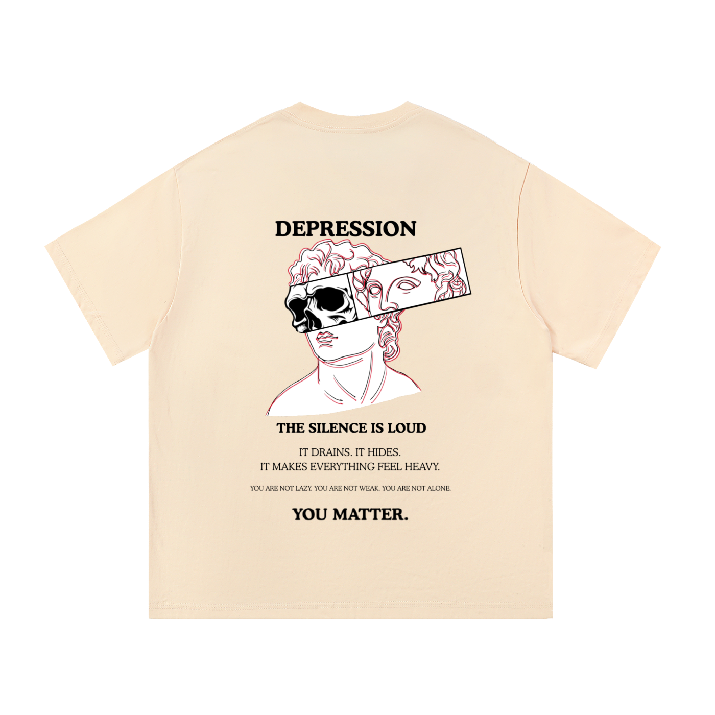 Depression Cotton T-Shirt