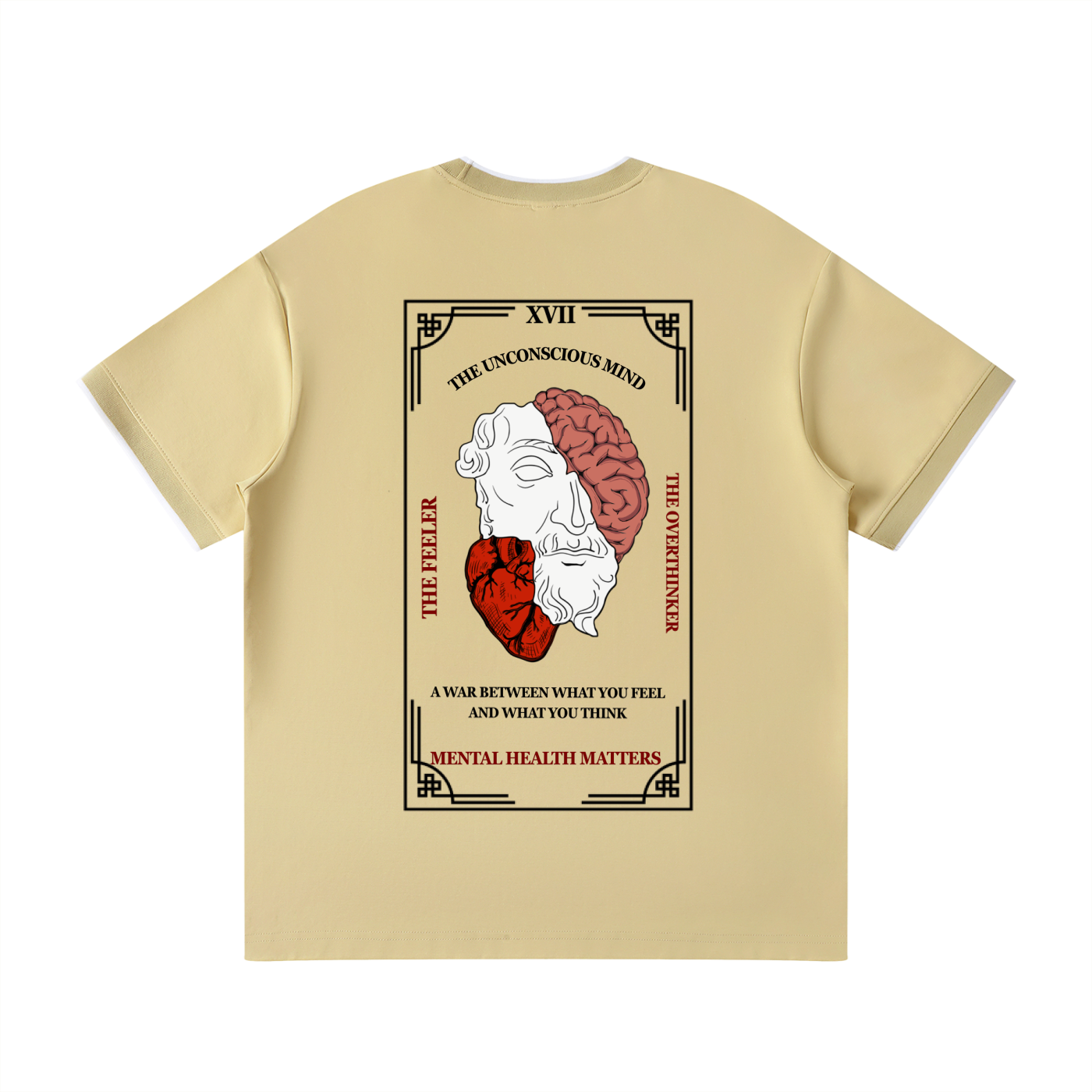 The Feeler vs The Overthinker Unisex T-Shirt