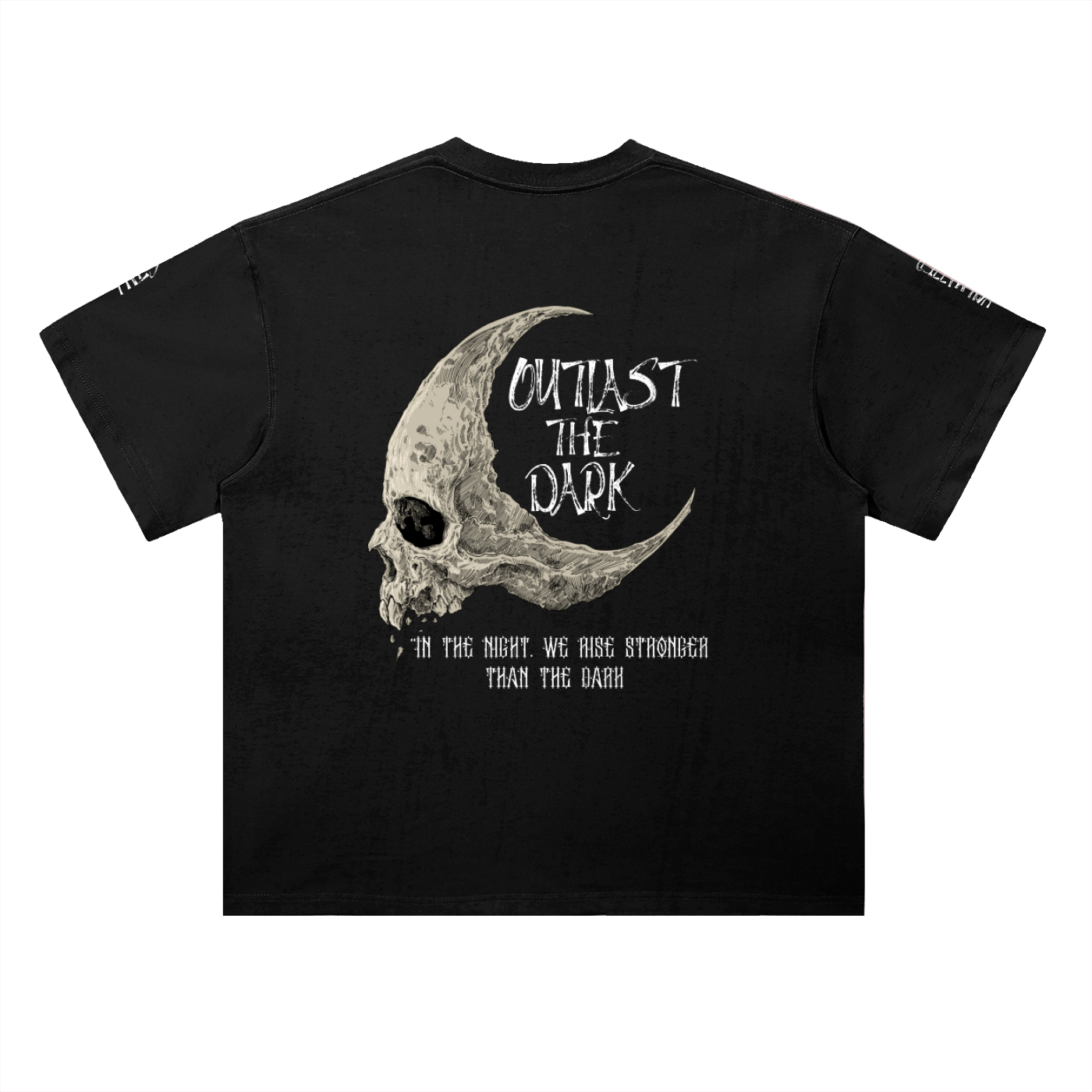 Outlast the Dark Drop Shoulder Cotton T-Shirt