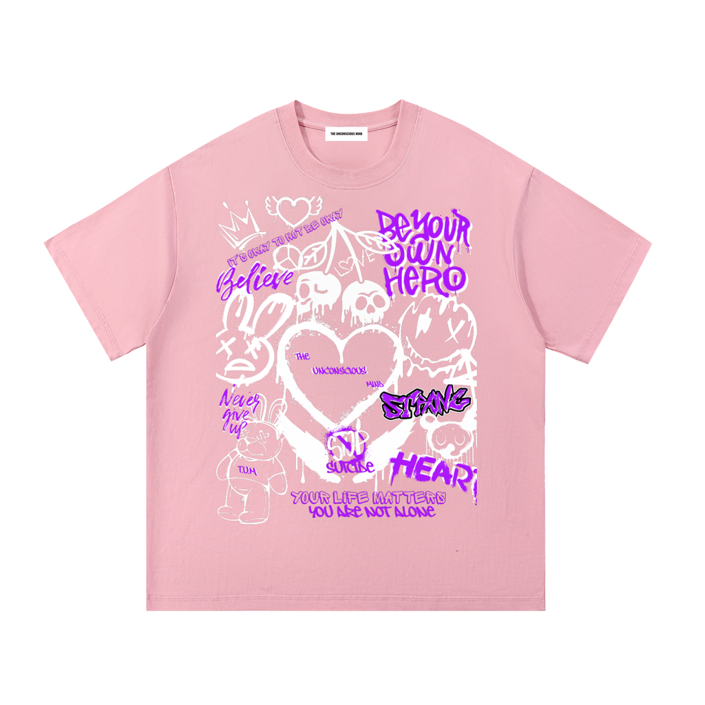 Be Your Own Hero Cotton T-Shirt