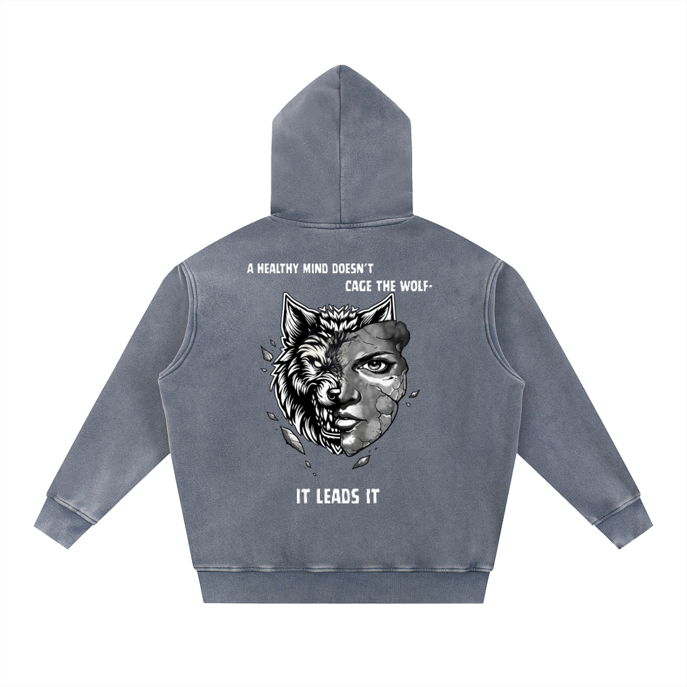 Strength Within Fleece Oversize Hoodie