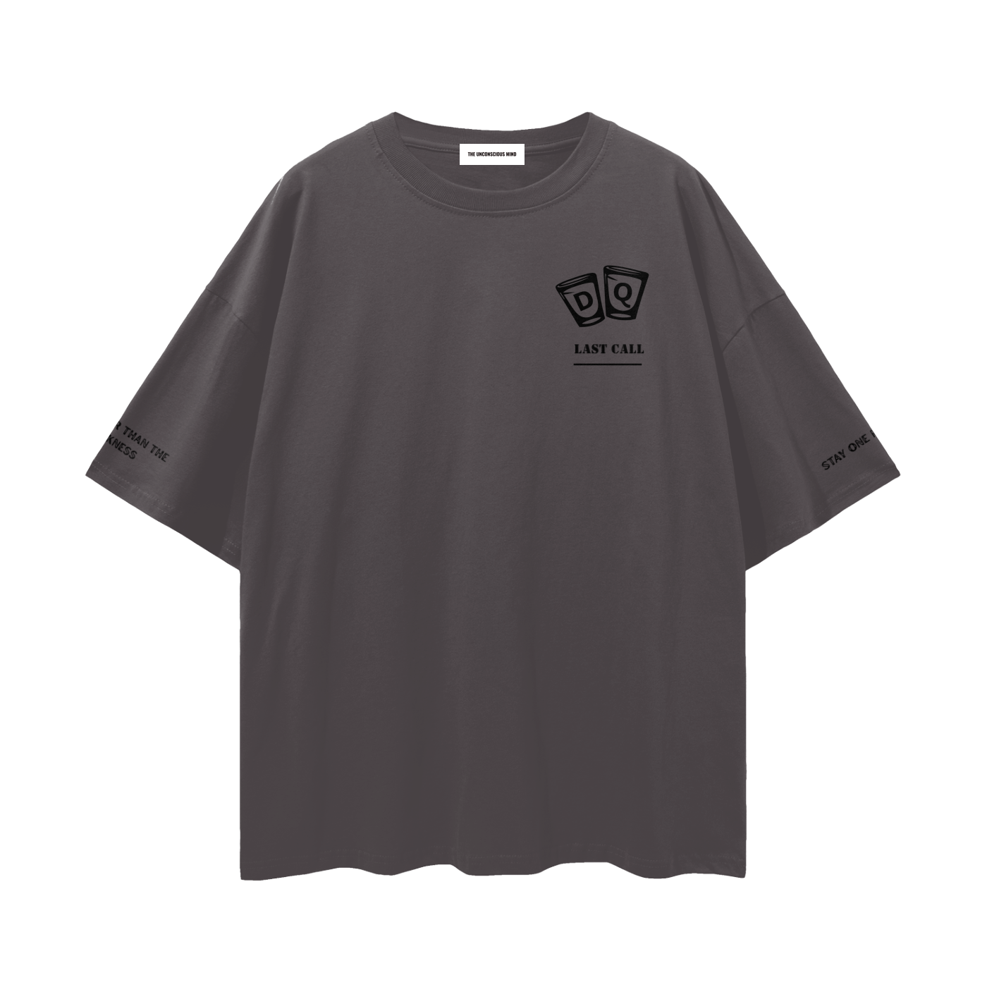 Last call for silence Drop Shoulder T-Shirt