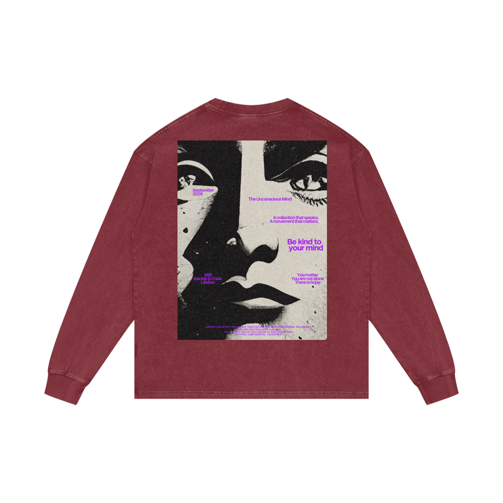 Look Closer Oversize Long Sleeve T-Shirt