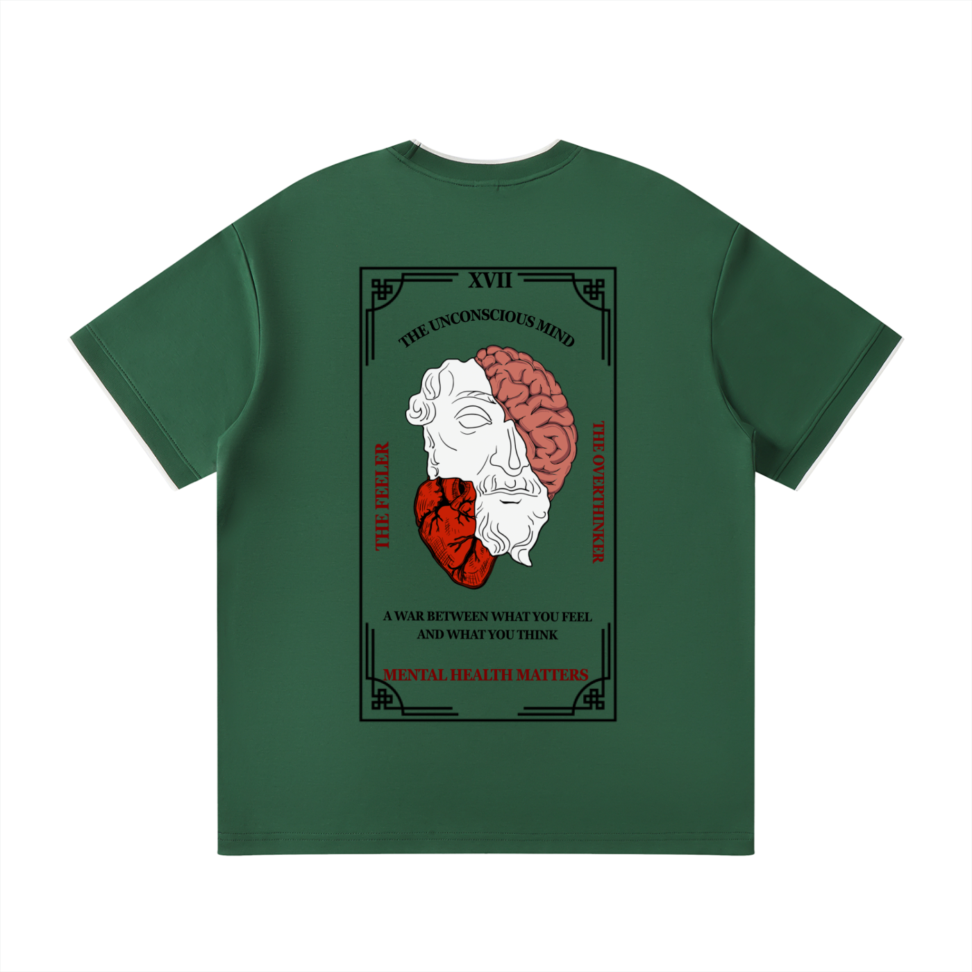 The Feeler vs The Overthinker Unisex T-Shirt