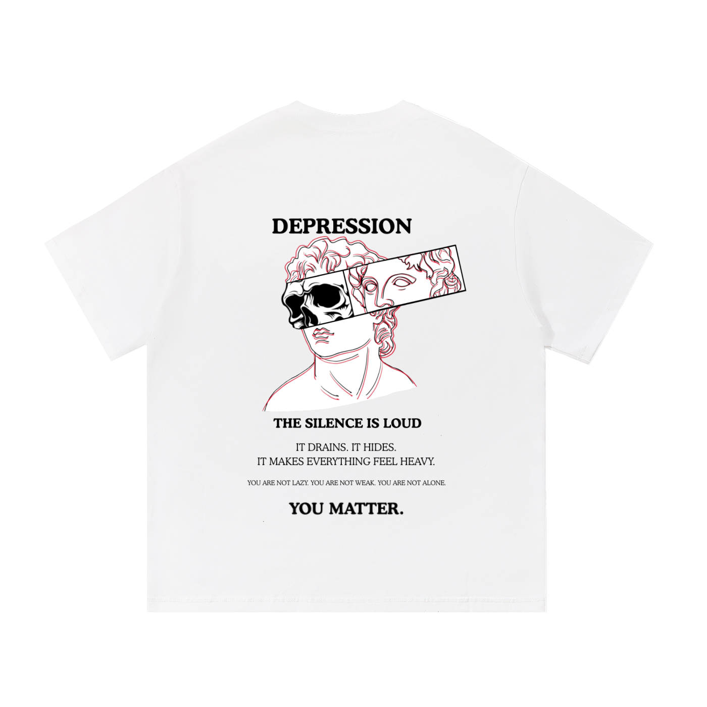 Depression Cotton T-Shirt