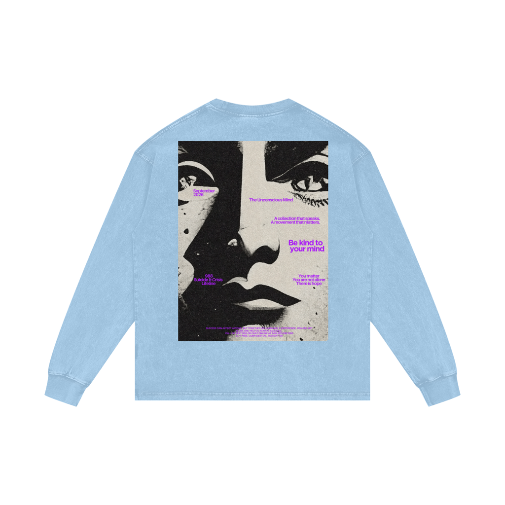 Look Closer Oversize Long Sleeve T-Shirt