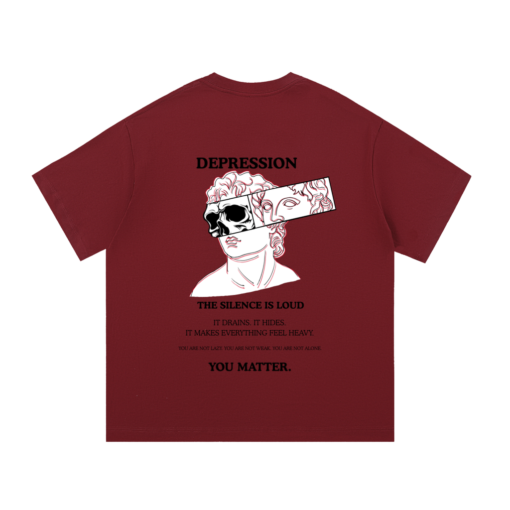Depression Cotton T-Shirt