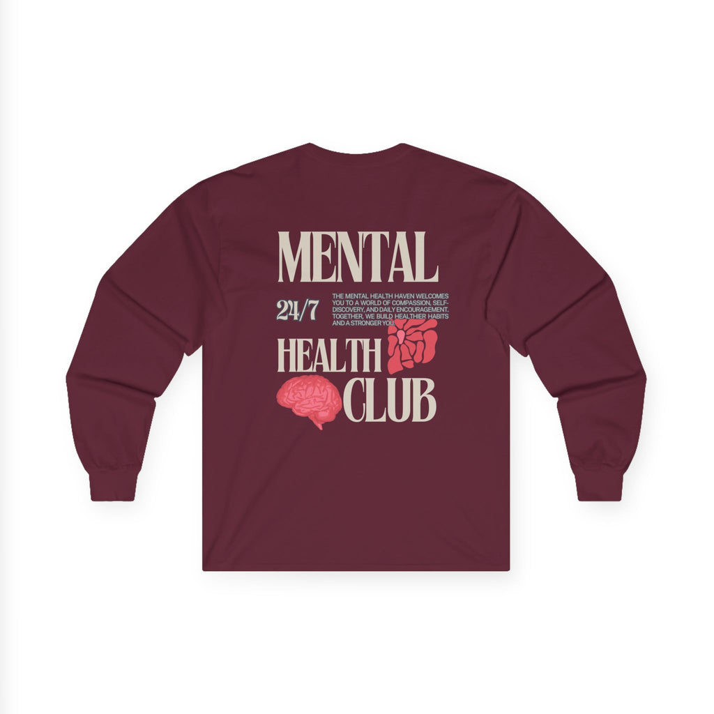 Mental Health Club Long Sleeve Tee