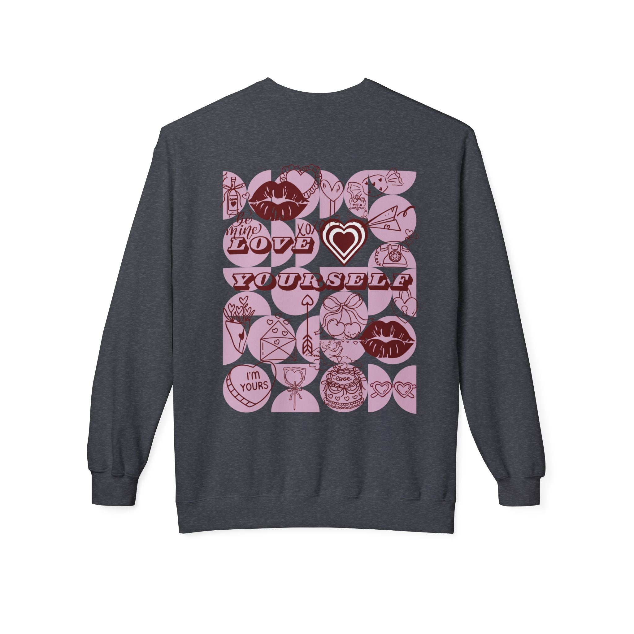 Love Yourself Fleece Crewneck Sweatshirt
