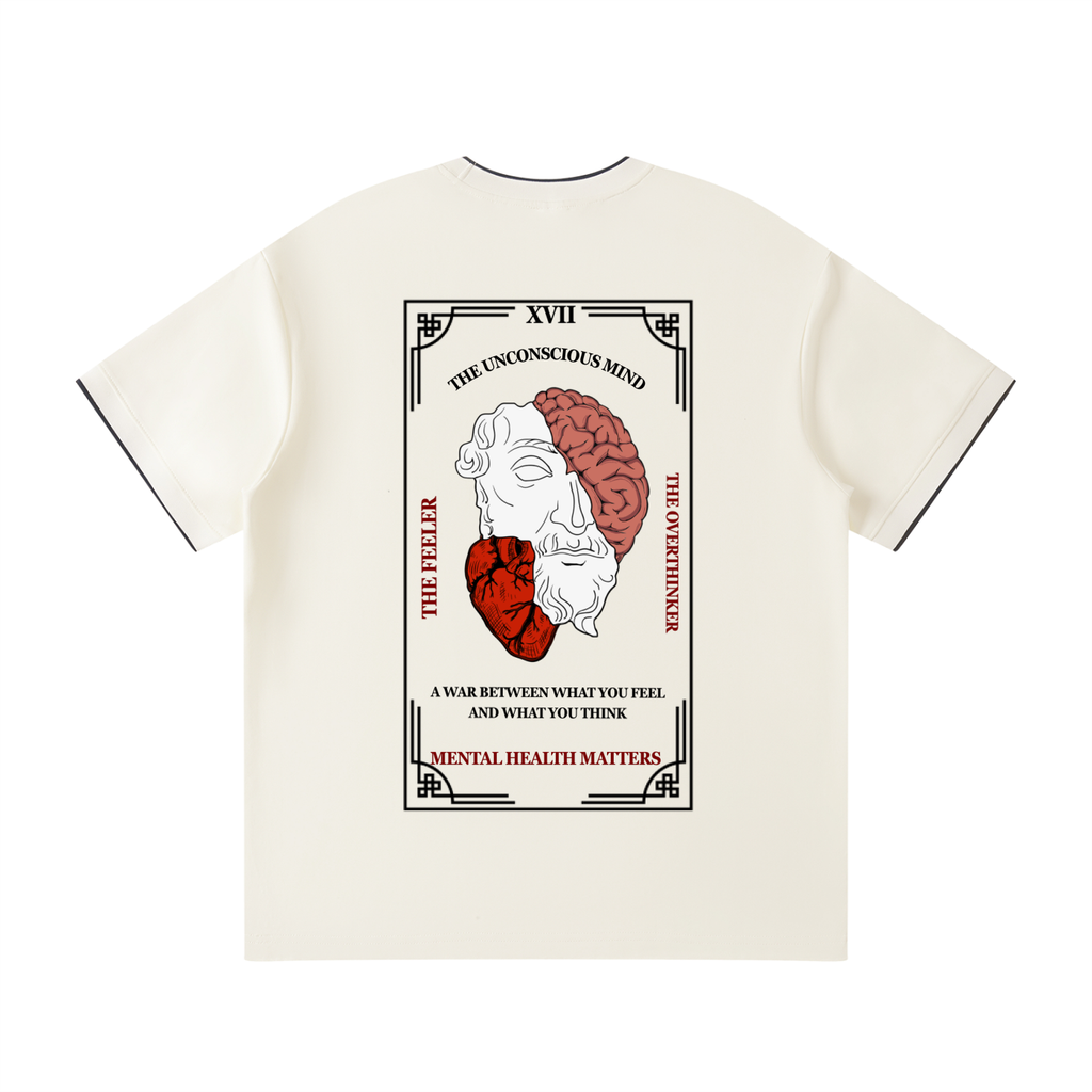 The Feeler vs The Overthinker Unisex T-Shirt