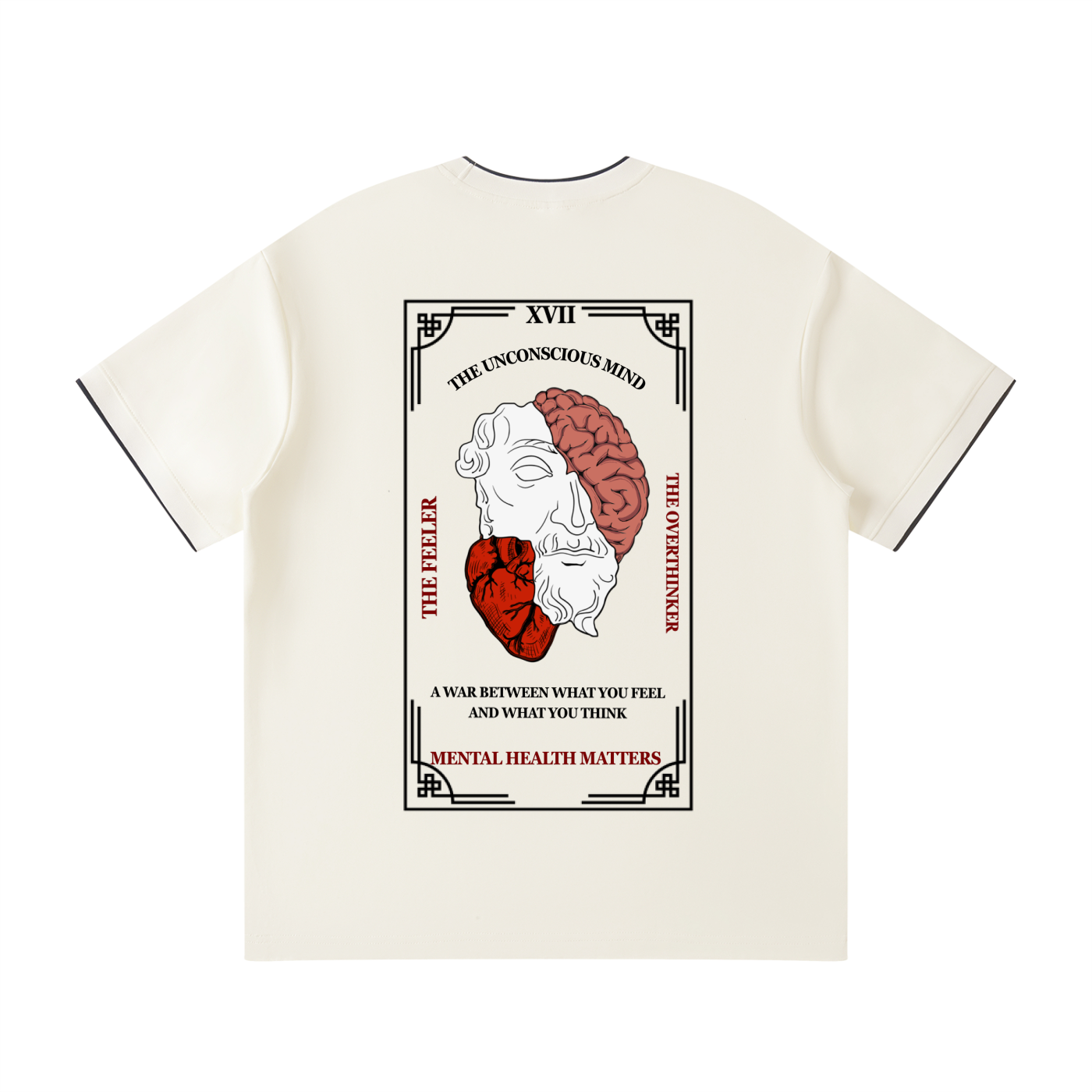 The Feeler vs The Overthinker Unisex T-Shirt