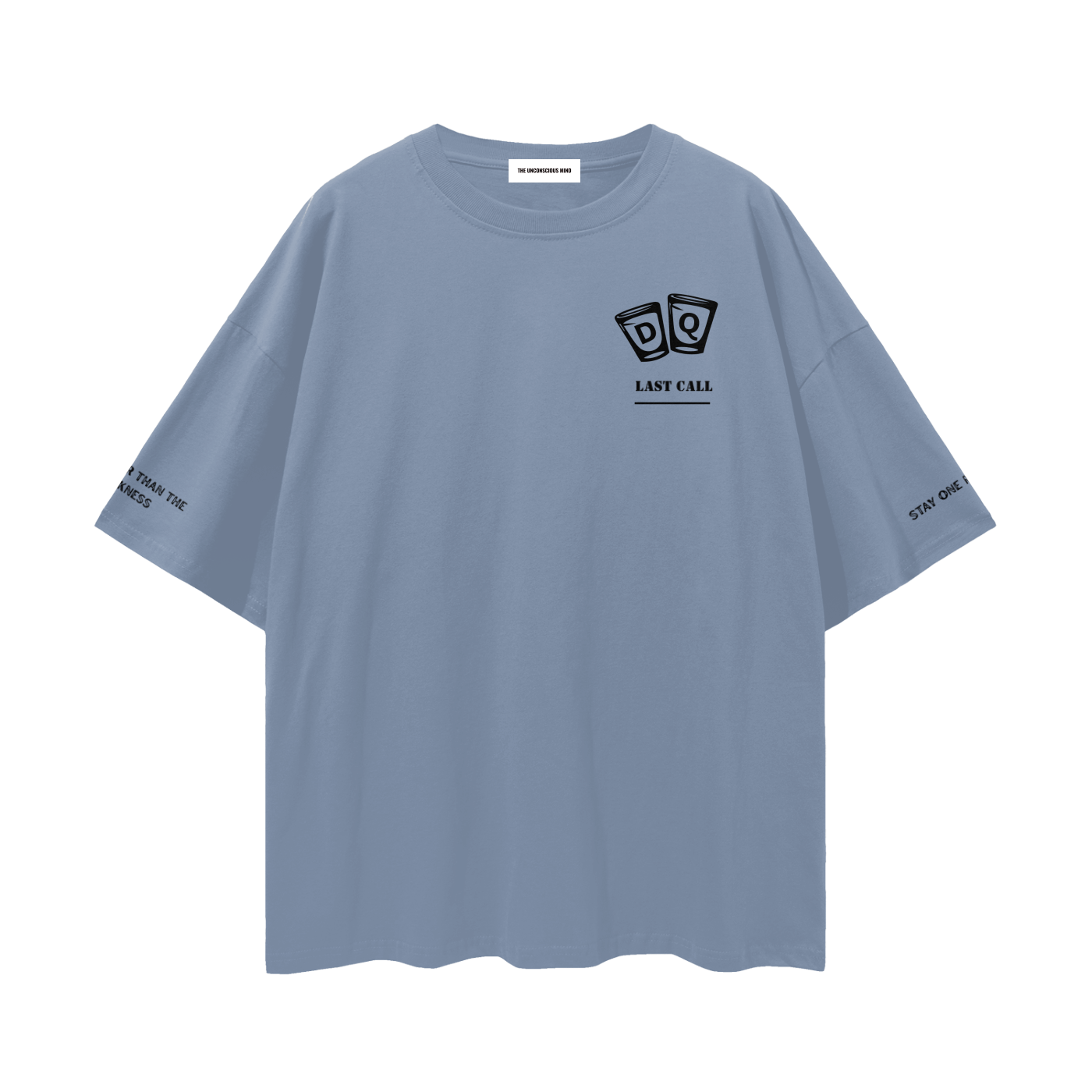 Last call for silence Drop Shoulder T-Shirt