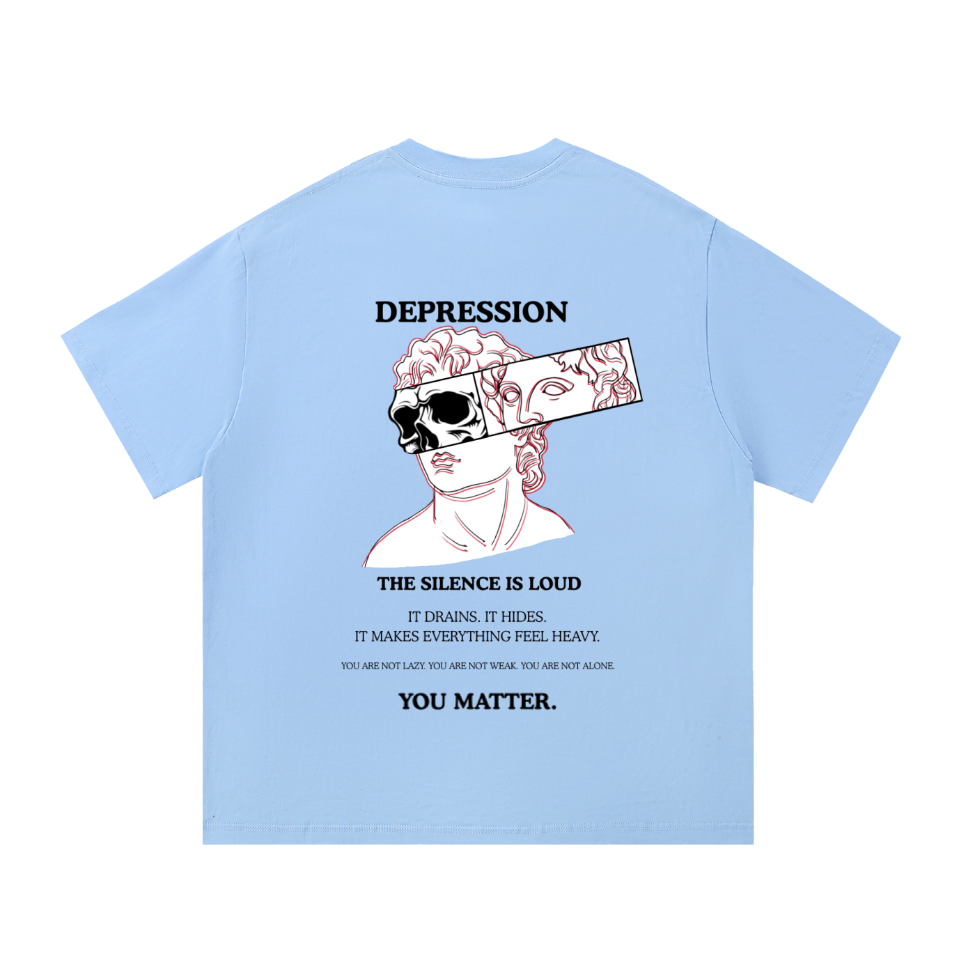 Depression Cotton T-Shirt