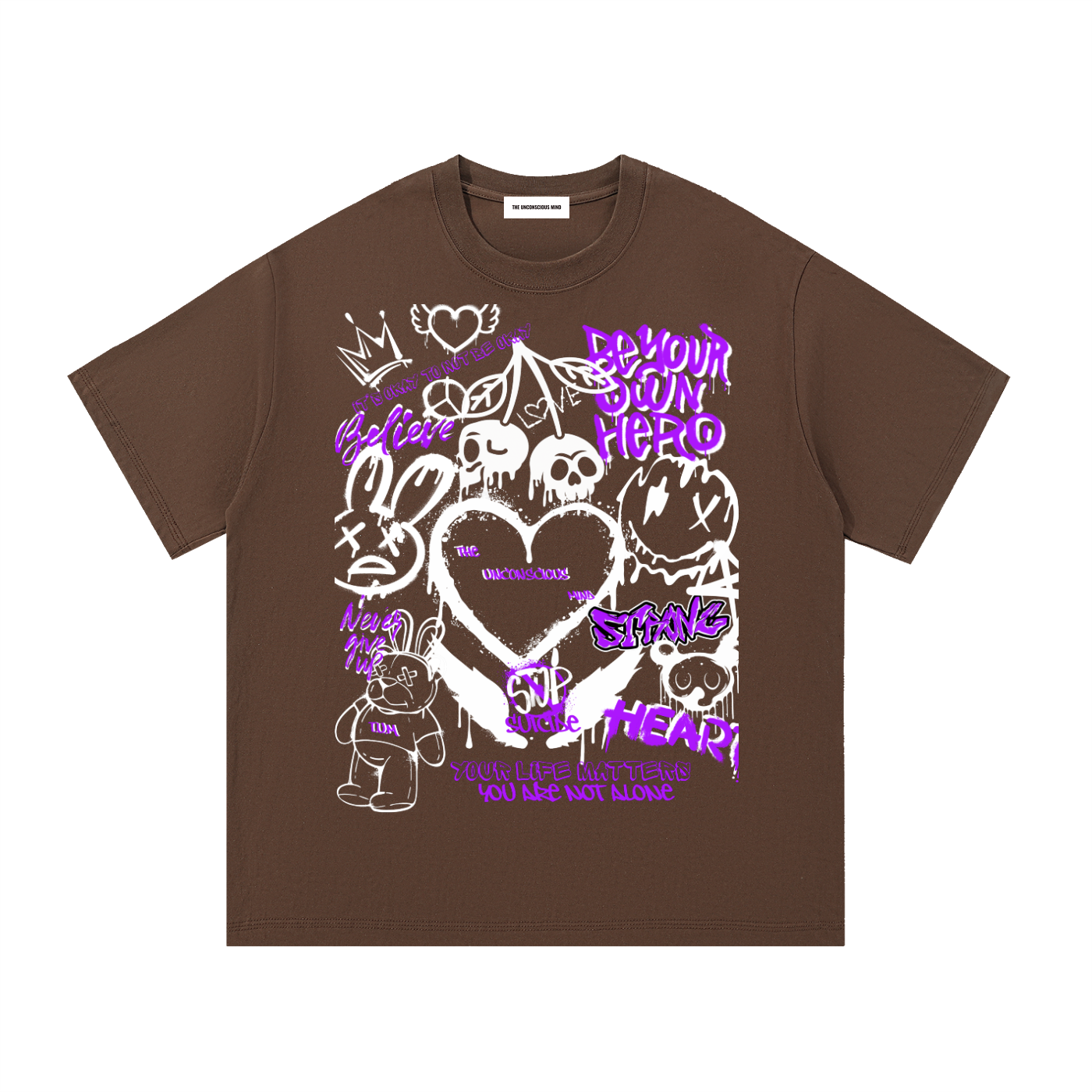 Be Your Own Hero Cotton T-Shirt