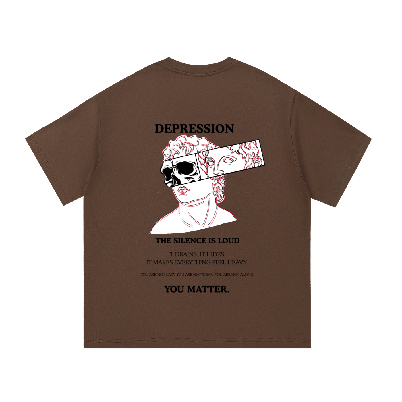 Depression Cotton T-Shirt