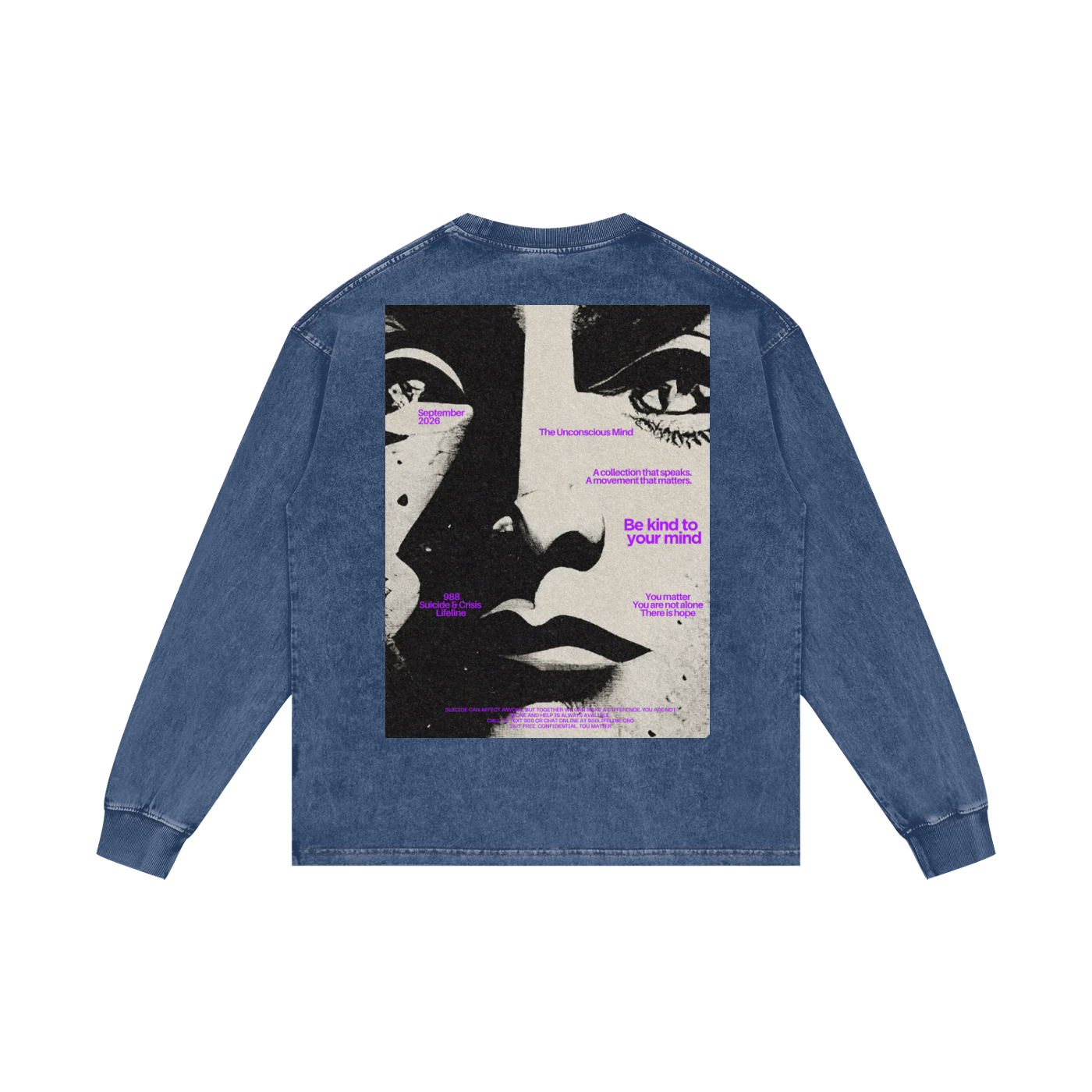 Look Closer Oversize Long Sleeve T-Shirt