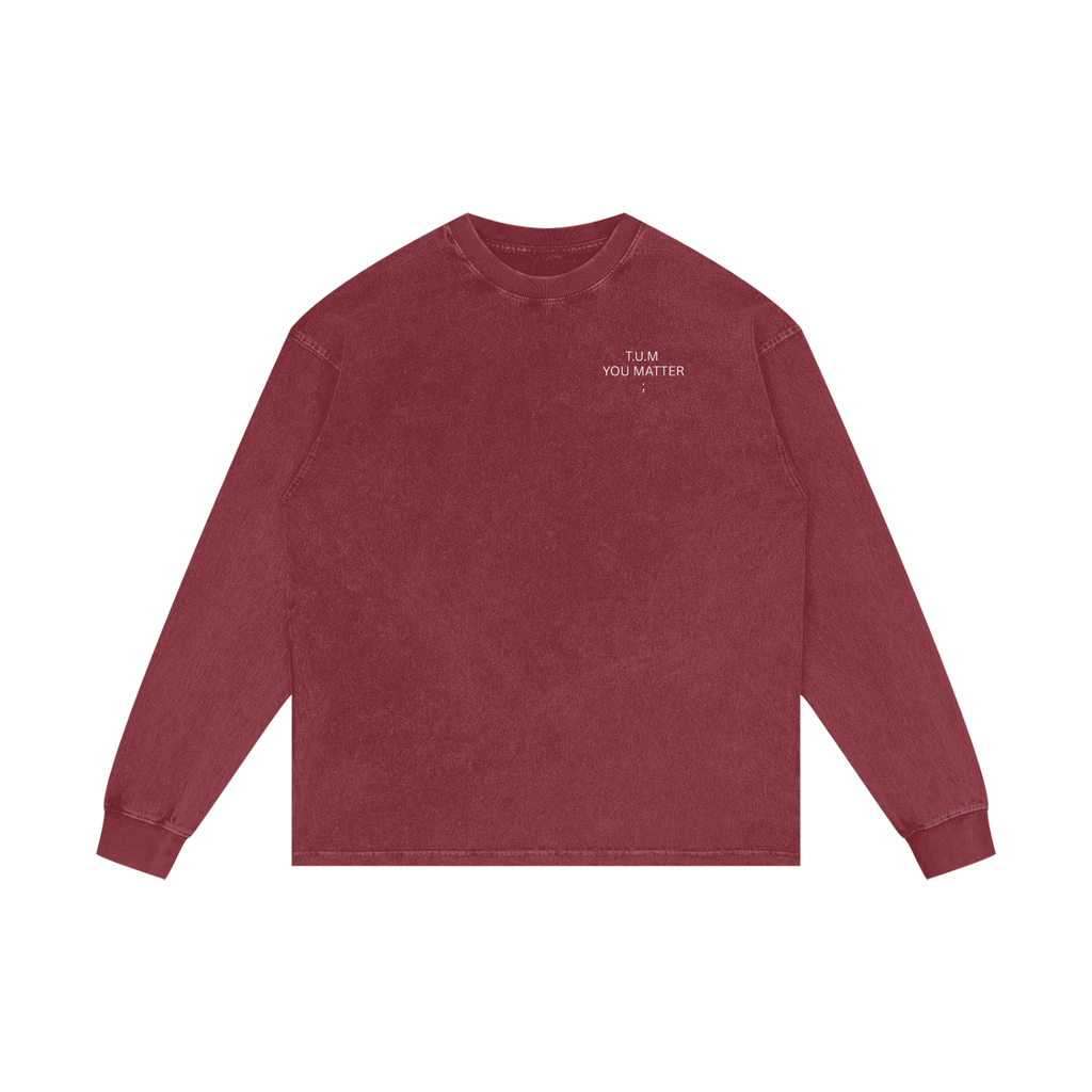 Look Closer Oversize Long Sleeve T-Shirt