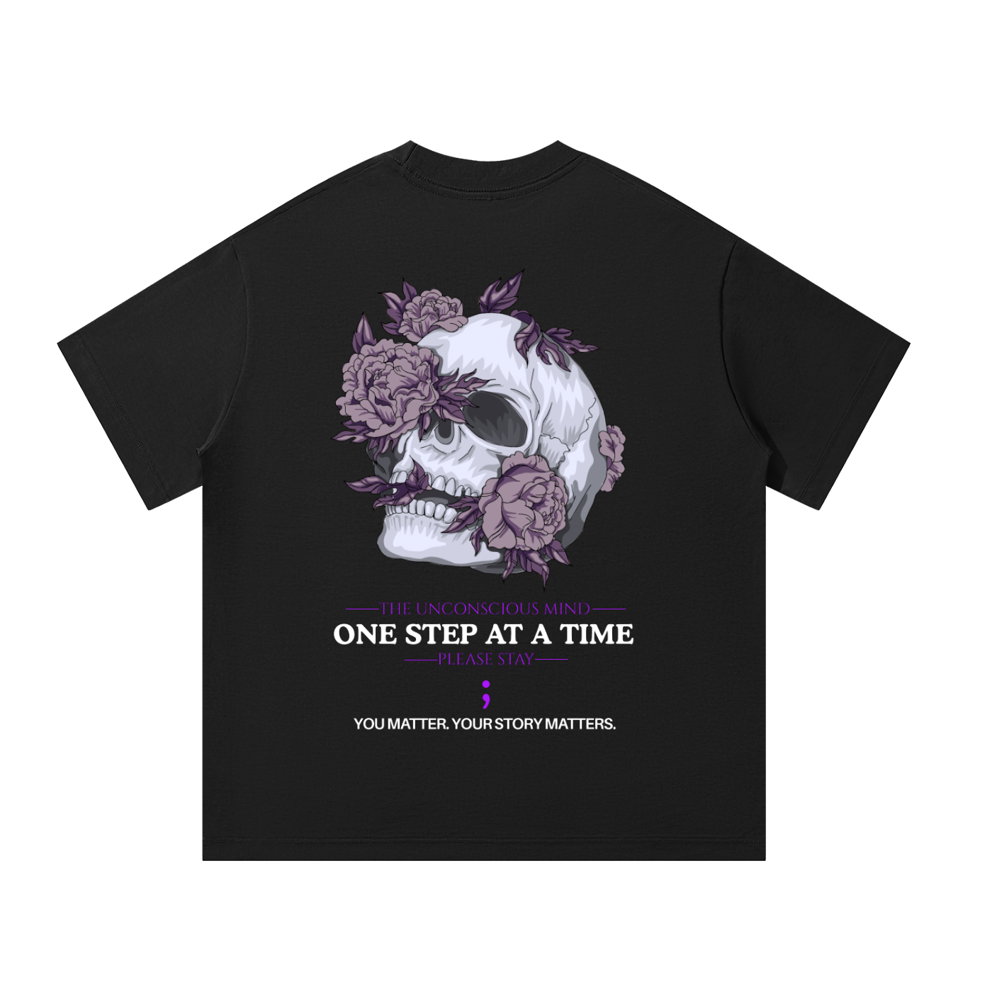 One Step at a Time Oversized T-Shirt