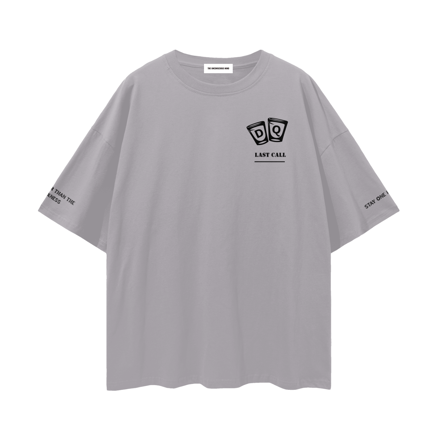 Last call for silence Drop Shoulder T-Shirt
